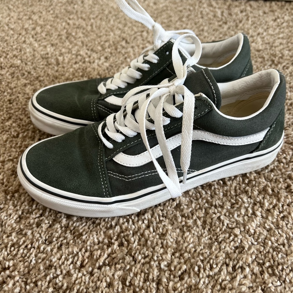Vans Green Old Skool Sneakers